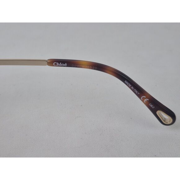 Chloé Women\'s CH0067S 003 Gold Brown Lenses Sunglasses Chloe
